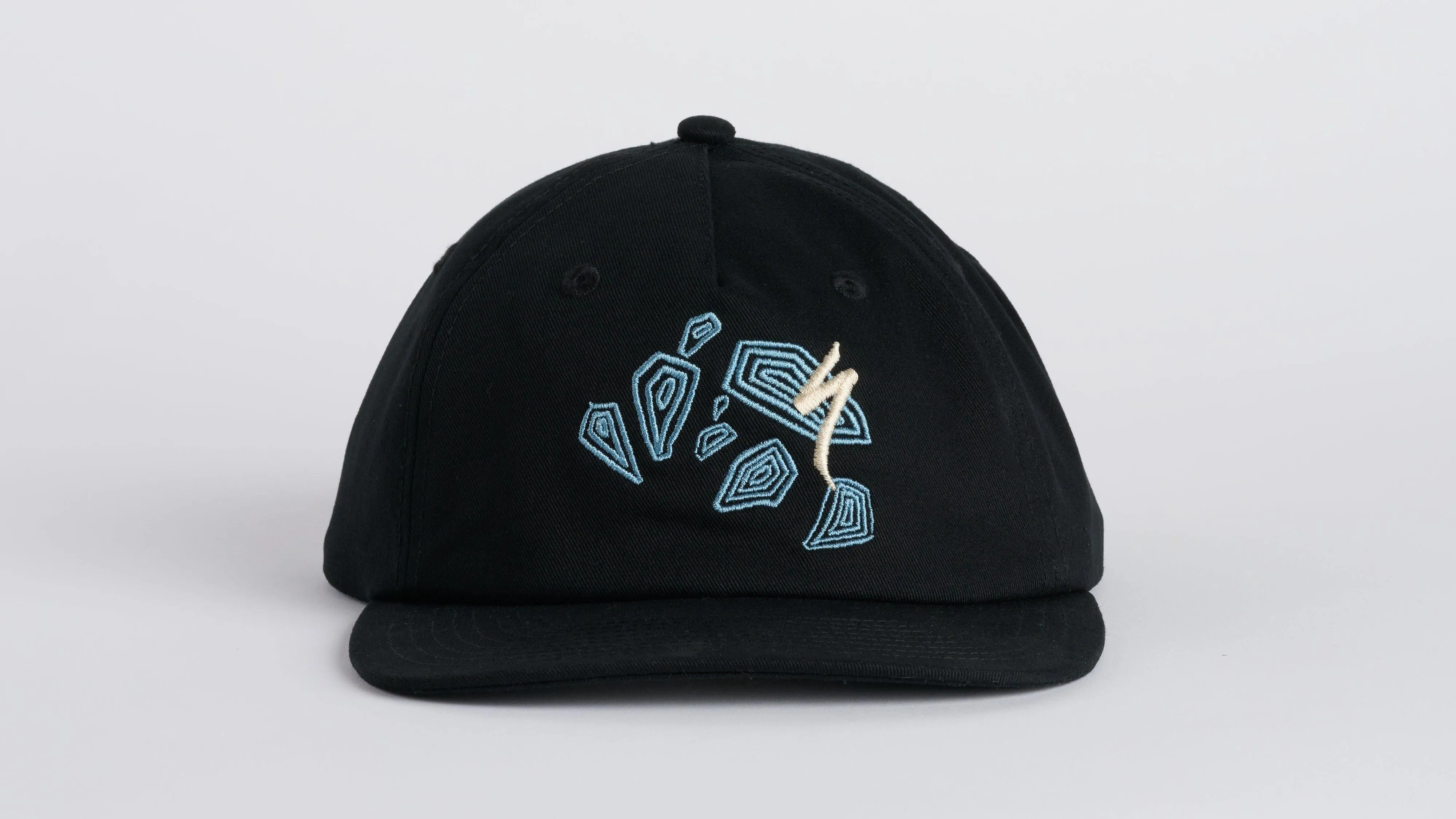 Abstract 5-Panel Pinch Front Hat