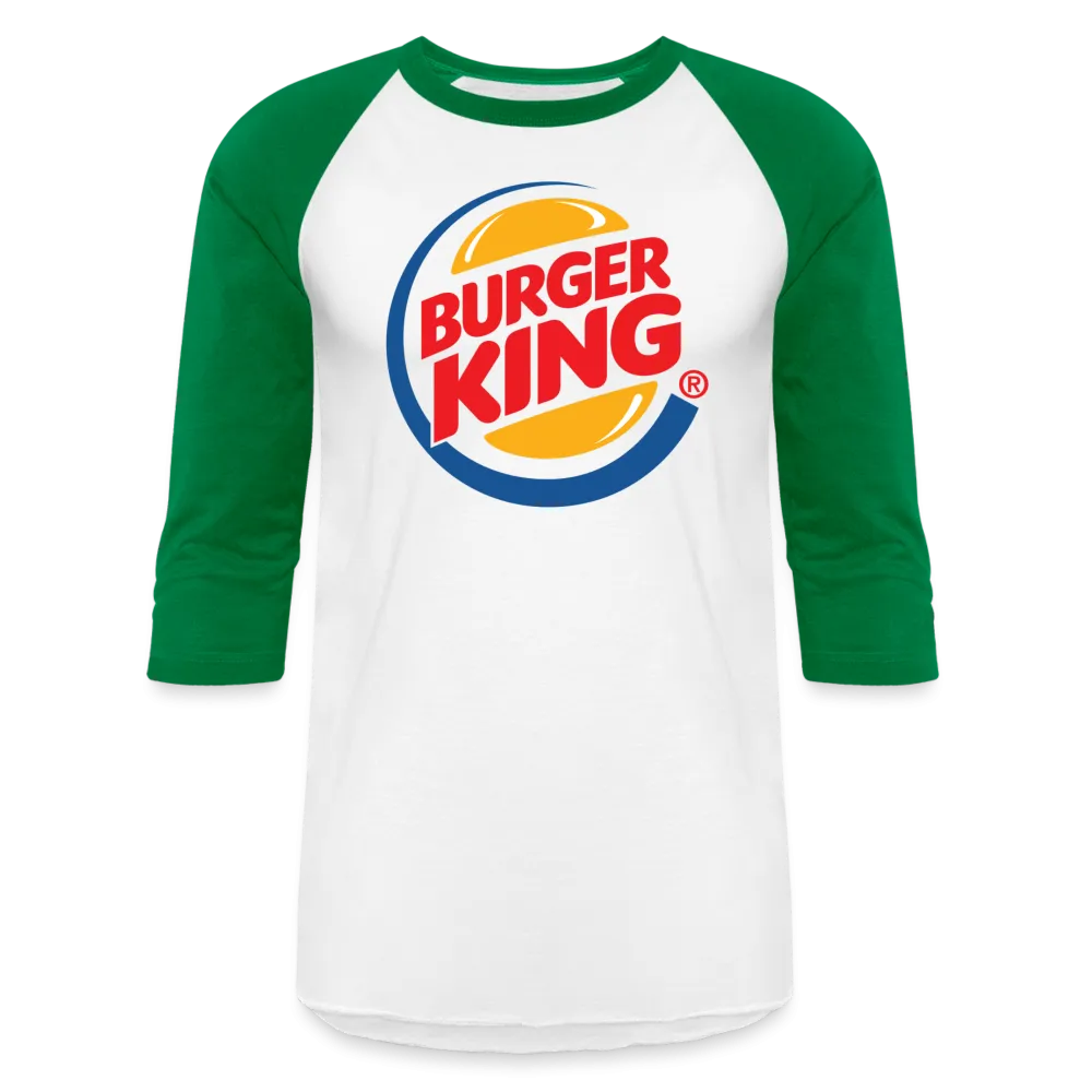 Burker King's Logo 3/4 Sleeve T-Shirts