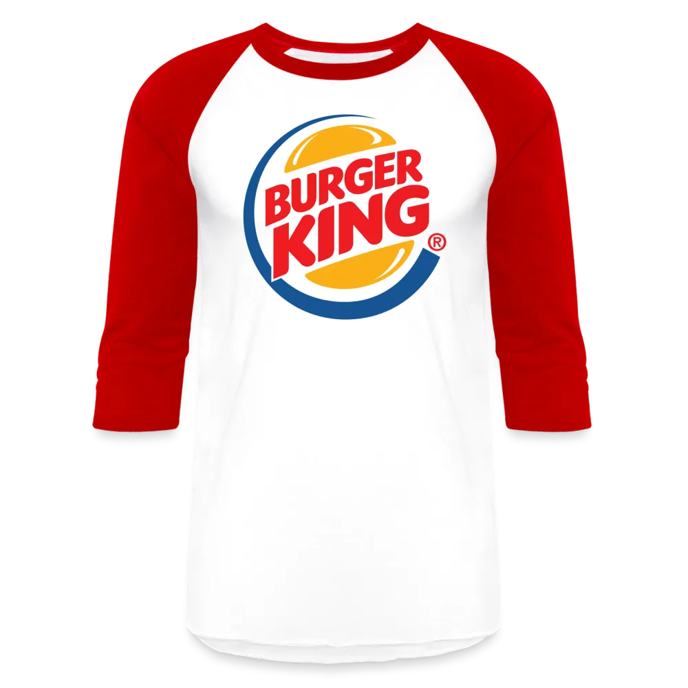 Burker King's Logo 3/4 Sleeve T-Shirts