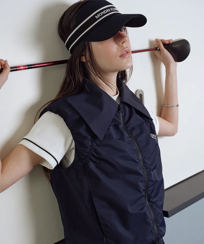 Monday Flow Border Visor - Dark Navy