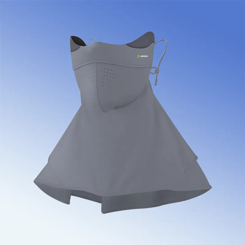 Raw Yarn Uv Protection Face Mask Neck Gaiter