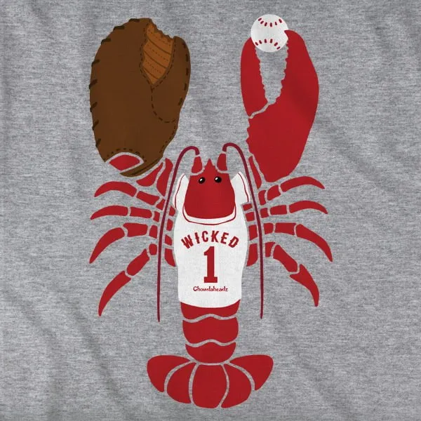 Wicked Lobstah Baseball Hoodie