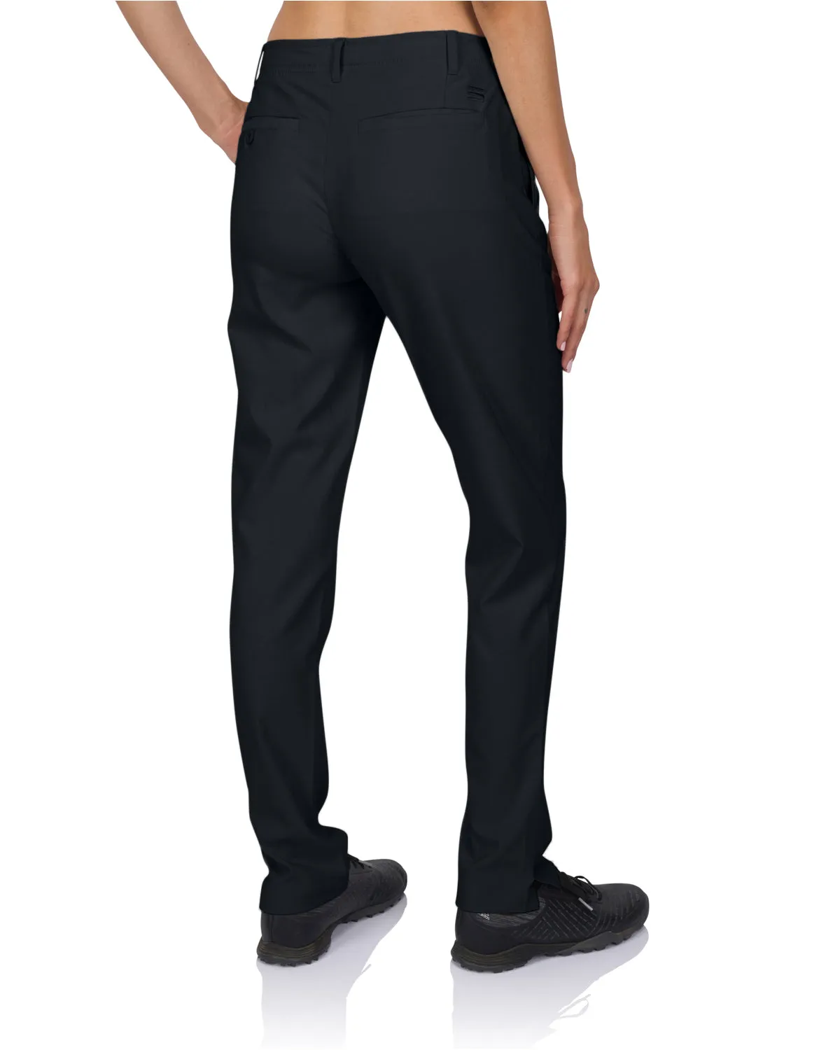 Women’s Quick Dry Golf Pants - Lightweight w/ 4-Way Stretch Fabric. Moisture Wicking, Anti-Odor Tech, UPF 50  Sun Protection